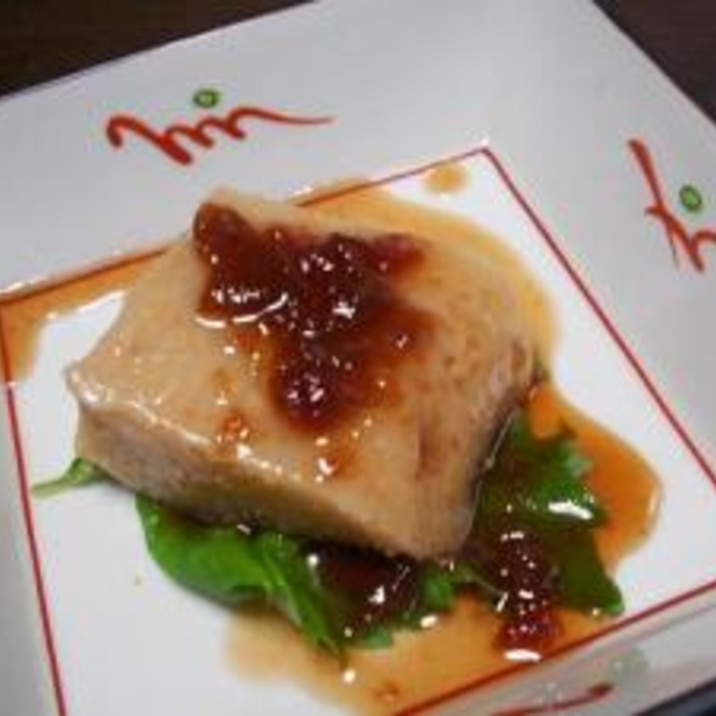 簡単ピーナツ豆腐